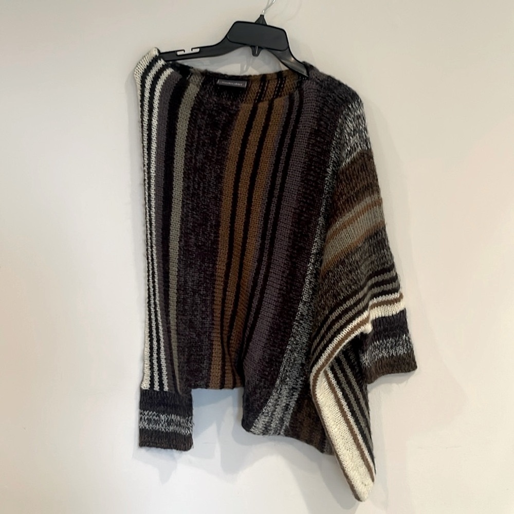 Wooden ships striped pullover sweater size medium large